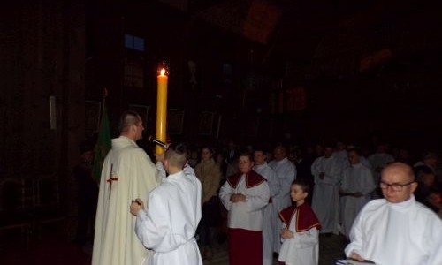 Msza św. Wigilii Paschalnej z procesją rezurekcyjną